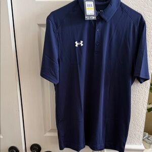 Under Armour Men's Navy Polo Shirt